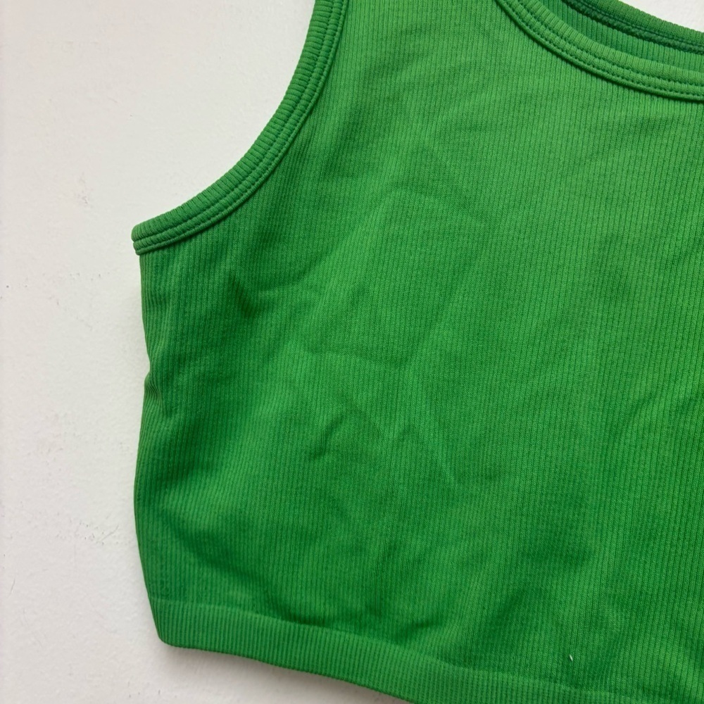 Aerie Offline Ribbed Square Neckline Sports Bra - Picture 5 of 9